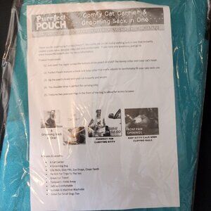 361. Purrfect Pouch Cat Carrier Bag and Grooming Sack